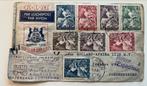 KLM luchtpost Nederland zuid Afrika 1946, Postzegels en Munten, Brieven en Enveloppen | Buitenland, Envelop, Ophalen of Verzenden
