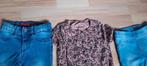 meisjes kleding broeken en shirts, Ophalen of Verzenden, Gebruikt, Maat 92