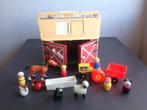 Fisher Price 915 vintage family play farm, boerderij, beestj, Ophalen of Verzenden, Gebruikt, Speelset