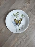 Vintage Sierbord met Vlinder, Antiek en Kunst, Antiek | Wandborden en Tegels, Ophalen of Verzenden