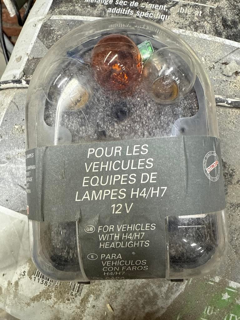 Citroen lampenset, Ophalen, Citroën