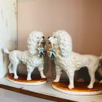Oude hoerenhondjes beelden poedels, Verzenden, Gebruikt, Dier