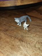 Grijze kat en witte chihuahua, Ophalen of Verzenden, Zo goed als nieuw