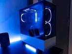 NZXT H5 Elite pc case met extra fans, underglow + controller, Computers en Software, Computerbehuizingen, Ophalen, Zo goed als nieuw