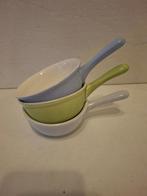 Villeroy & Boch - 3 pastel kleurige bakjes met steel, Ophalen of Verzenden