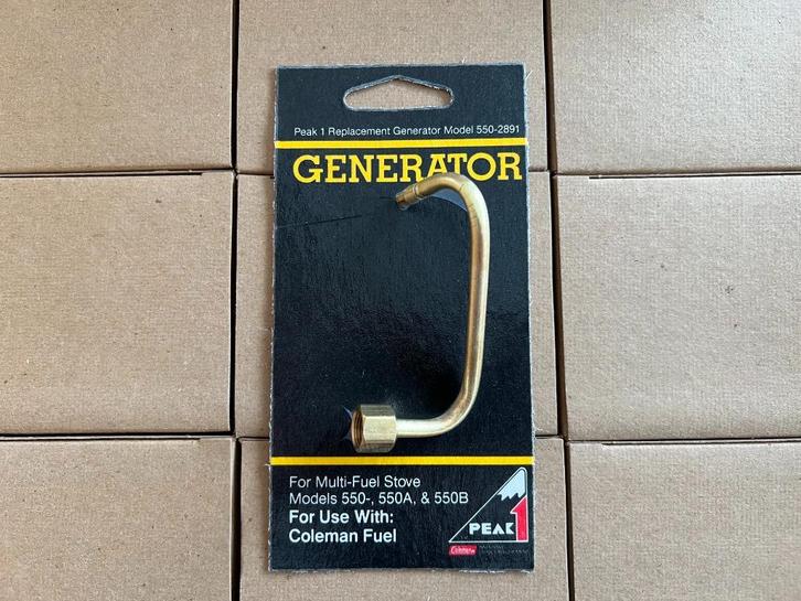 Coleman 550 B Peak 1 2891 Generator Benzine Multi Fuel, Caravans en Kamperen, Kampeeraccessoires, Nieuw, Ophalen