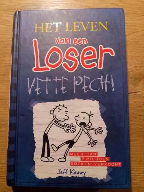 Jeff Kinney - Het leven van een Loser. Vette pech!, Boeken, Kinderboeken | Jeugd | 10 tot 12 jaar, Zo goed als nieuw, Ophalen of Verzenden