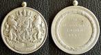 Zilveren Art Deco prijspenning  Hink-stap-sprong, Postzegels en Munten, Penningen en Medailles, Verzenden, Zilver, Nederland