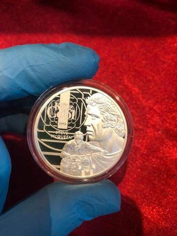 1 Oz 999 zilver Steve McQueen , King Of Cool beschikbaar voor biedingen