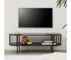 NIEUW! salontafel, tv-meubel zwart 120x40cm, nog in doos, Huis en Inrichting, Tafels | Salontafels, Ophalen, Minder dan 50 cm