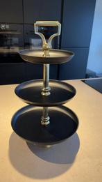 Rivièra Maison Etagère Zwart/Goud - Zo goed als nieuw!, Huis en Inrichting, Woonaccessoires | Etagères, Ophalen of Verzenden, Zo goed als nieuw