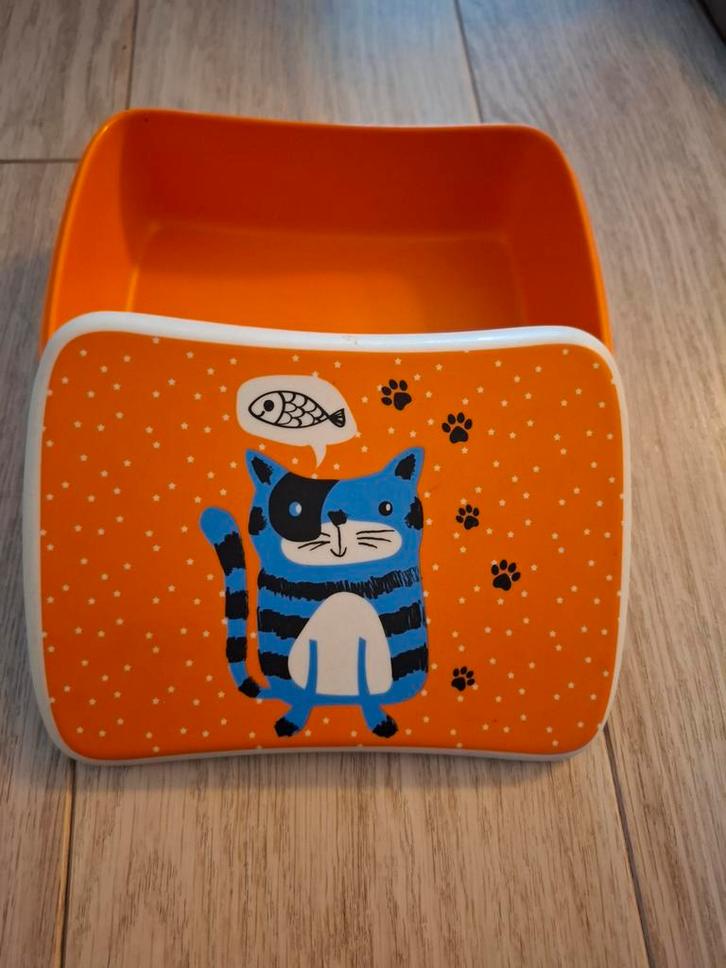 Leuke Brooddoos van Bamboo met Katten Design, Verzamelen, Retro, Huis en Inrichting, Ophalen of Verzenden