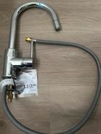 Keukenkraan met hendel en uittrekbare sproeikop. Vandaag €50, Ophalen of Verzenden, Nieuw, Chroom, Kraan
