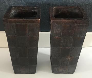 Bloempot - model H (2 stuks) beschikbaar voor biedingen