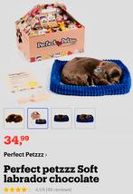 Perfect Petzzz soft Labrador chocolate, Kinderen en Baby's, Speelgoed | Knuffels en Pluche, Hond, Zo goed als nieuw, Ophalen