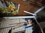 Wit zonwerend rolgordijn., Huis en Inrichting, Ophalen, Gebruikt, Wit