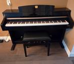 Yamaha CLP-340 Clavinova Digitale Piano - Hoogglans zwart, Muziek en Instrumenten, Piano's, Ophalen, Zo goed als nieuw, Zwart