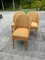 Lloyd Loom rotan stoelen, Huis en Inrichting, Stoelen, Ophalen, Gebruikt, Riet of Rotan, Drie