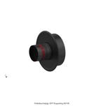 Pelletkachel pijp verloop 80 naar 150, Overige materialen, Overige typen, Nieuw, Ophalen of Verzenden