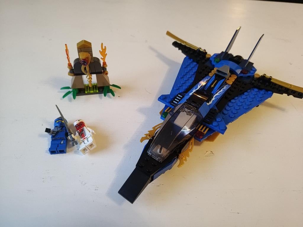 Lego Ninjago 9442 Jay's Storm Fighter, Ophalen of Verzenden, Zo goed als nieuw, Complete set, Lego