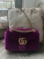 Gucci GG Marmont velvet bag, Sieraden, Tassen en Uiterlijk, Tassen | Damestassen, Ophalen of Verzenden