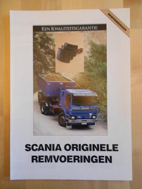 Scania Remvoerig Brochure 1990 – 93 113 143, Boeken, Auto's | Folders en Tijdschriften, Zo goed als nieuw, Overige merken, Ophalen