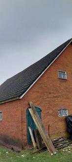 dakpannen, Ophalen, Gebruikt, Steen of Klei, Blauw