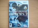 Medal of Honor: Heroes 2 (Met boekje!) Nintendo Wii, Spelcomputers en Games, Vanaf 16 jaar, Ophalen of Verzenden, Shooter, 1 speler