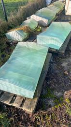 Glazen zuilen, Ophalen, Glas, Zo goed als nieuw