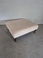 Xl voetenbank klassiek hocker ottoman, Ophalen, Gebruikt, Onbekend, 75 tot 100 cm