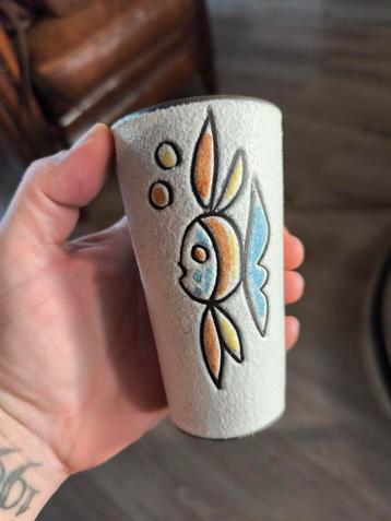 Boonstra Keramiek Vaasje Maanvis beschikbaar voor biedingen