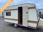 Bürstner Flipper 400 '79; 2xtreinzit voortent; nett, Caravans en Kamperen, Caravans, Overige typen, Bedrijf, Treinzit, Bürstner