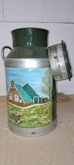 30 liter stalen melkbus met deksel, Ophalen