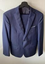 Donkerblauw pak we slim fit maat 44, Ophalen of Verzenden, Zo goed als nieuw, Maat 46 (S) of kleiner, Blauw