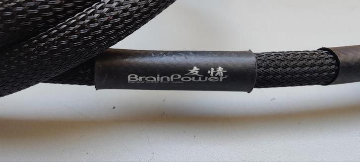 Brainpower Powercords - Muziek die "Ademt"., Audio, Tv en Foto, Audiokabels en Televisiekabels, Zo goed als nieuw, Minder dan 2 meter
