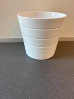 IKEA Kardemumma Bloempot - Wit, Tuin en Terras, Bloempotten, Rond, Binnen, Zo goed als nieuw, Minder dan 40 cm