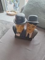 Laurel en Hardy beelden, Verzamelen, Beelden en Beeldjes, Ophalen of Verzenden, Gebruikt, Mens