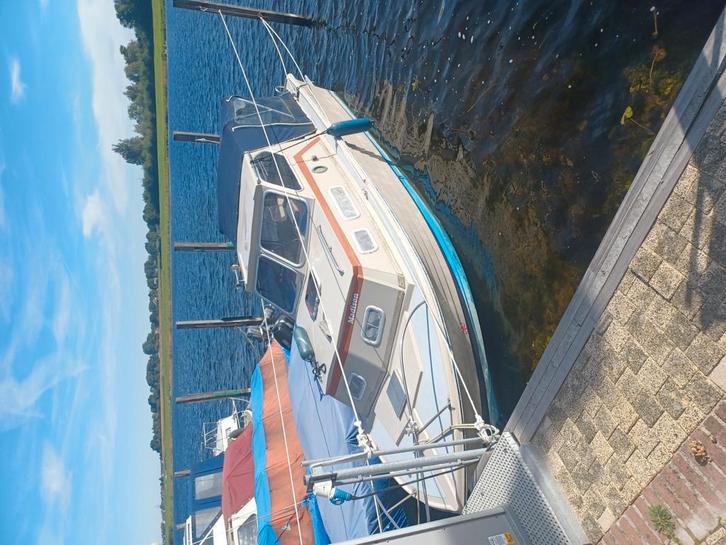 Tk gelderblom met nieuwe vetus 35kgf boegschroef  1500 euro, Watersport en Boten, Motorboten en Motorjachten, Staal, Diesel, 50 pk of meer