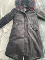 zwarte Airforce jas met bontkraag - Maat s, Kleding | Dames, Jassen | Winter, Airforce, Zwart, Ophalen of Verzenden, Zo goed als nieuw