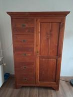 Robuuste teak houten kast., Huis en Inrichting, Kasten | Overige, Ophalen