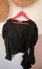 Loavies overslag blouse maat xs, Zwart, Ophalen of Verzenden, Maat 34 (XS) of kleiner, Loavies