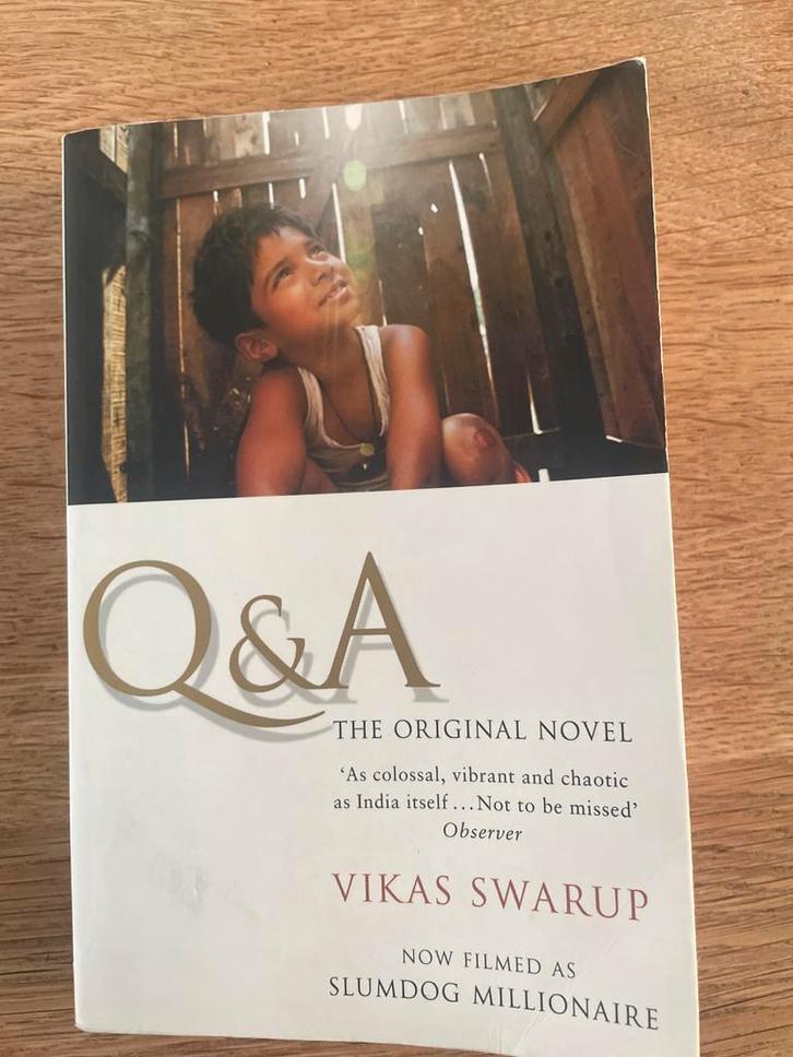 Q&A - Vikas Swarup (Slumdog Millionaire), Boeken, Romans, Gelezen, Wereld overig, Ophalen of Verzenden