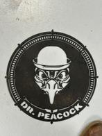 Dr peacock logo op MDF, Nieuw, Ophalen of Verzenden