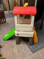 kinder speelhuisje + glijbaan (step 2), Ophalen, Zo goed als nieuw, Kunststof