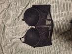 Zwart corset bh, Hunkemöller, Verzenden, Zwart, BH