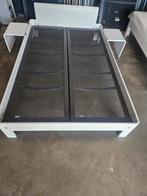 Zgan auping auronde 1000/2000  140x220  avs, Wit, Tweepersoons, Zo goed als nieuw, Hout