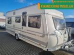 FENDT TENDENZA 540 TG ENKELE BEDDEN + MOVER + VOORTENT, Caravans en Kamperen, Caravans, Rondzit, 7 tot 8 meter, Fendt, Tot en met 4