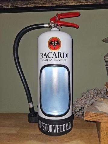 Bacardi decoratieve brandblusser lamp mancave beschikbaar voor biedingen