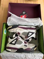Air Jordan 4 Retro PSG, Wit, Ophalen of Verzenden, Sneakers of Gympen, Gedragen