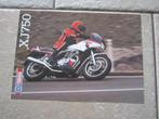 Yamaha XJ750 brochure folder 1984, Motoren, Handleidingen en Instructieboekjes, Ophalen of Verzenden, Yamaha